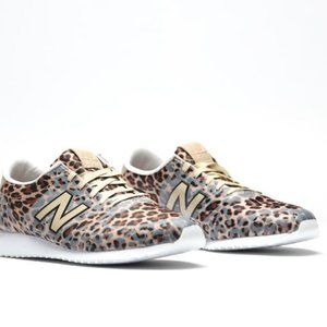 New Balance Leopard Print Sneakers - Style WL 420 DFL - Size 7